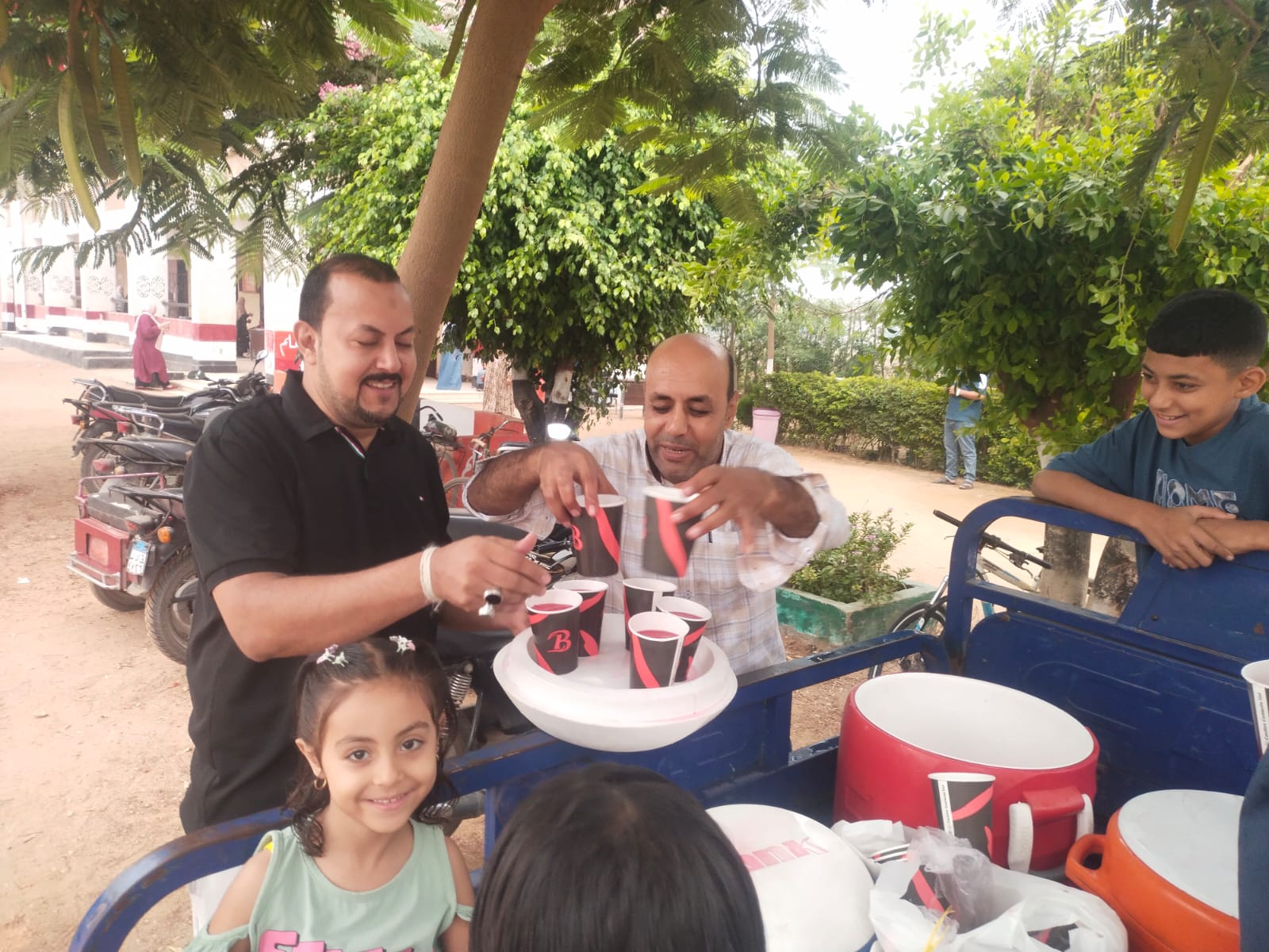 توزيع الشربات