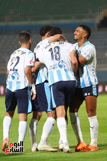 فرحة لاعبي بيراميدز