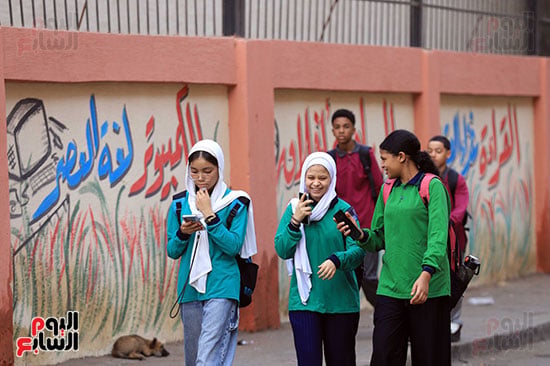 اول يوم فى السنة الدراسية بامبابة