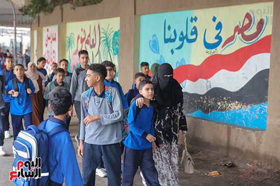 عودة المدارس بمحافظة الجيزة (1)