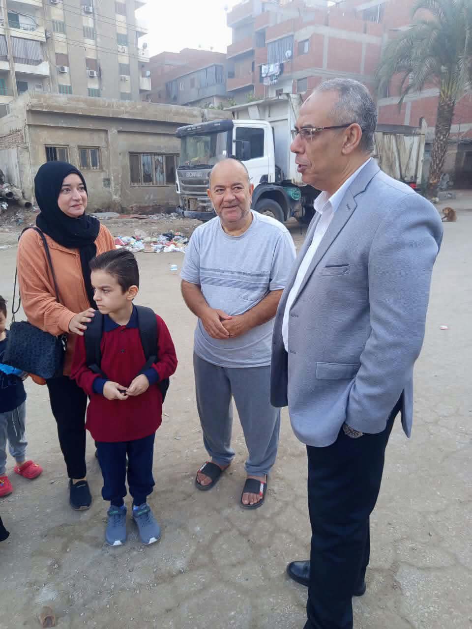 خلال تفقد استقبال الطلاب