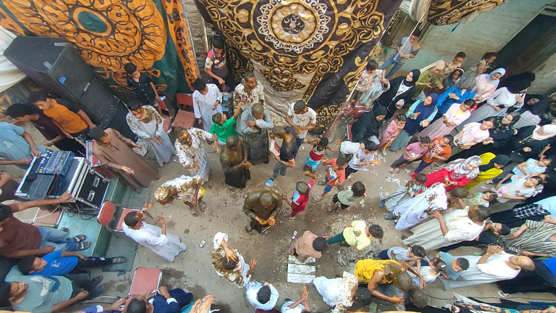 جانب من سحر مهرجان الحنة الإسناوى التراثى جنوب الأقصر
