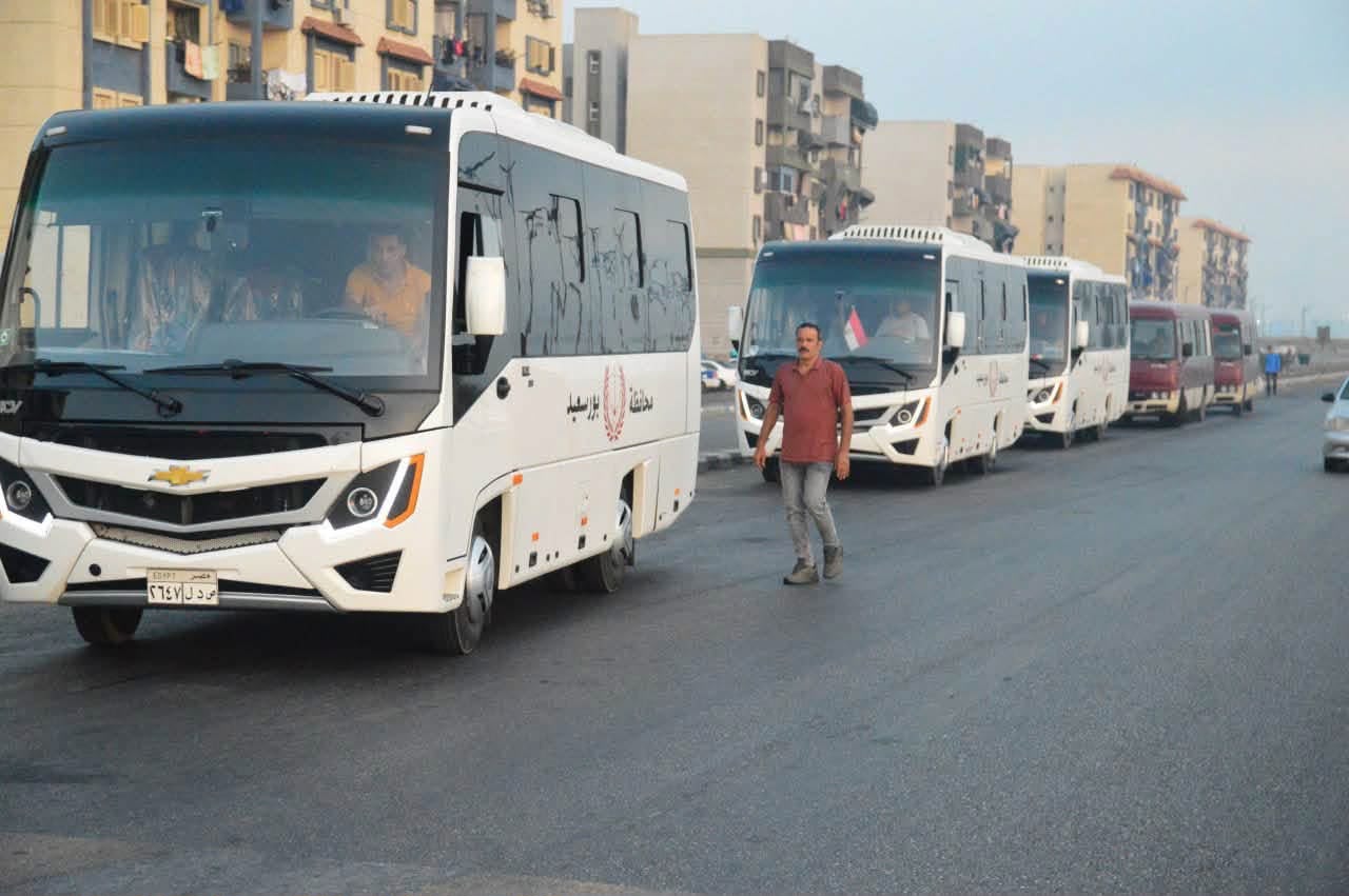 الأتوبيسات بالمحافظة