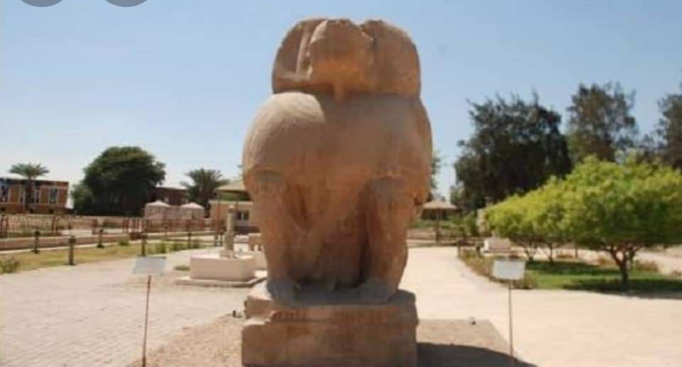 تمثال جيحوتى بالاشمونين 