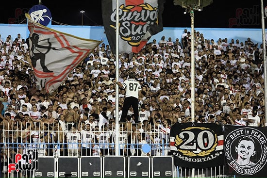جماهير الزمالك في استاد المحلة (3)