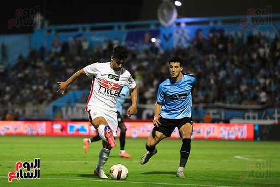 تعادل الزمالك والمحلة بالشوط الاول (2)