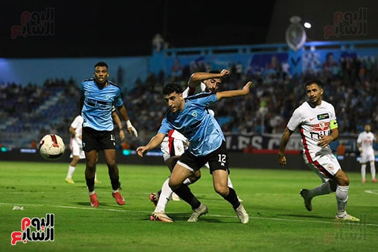 تعادل الزمالك والمحلة بالشوط الاول (3)