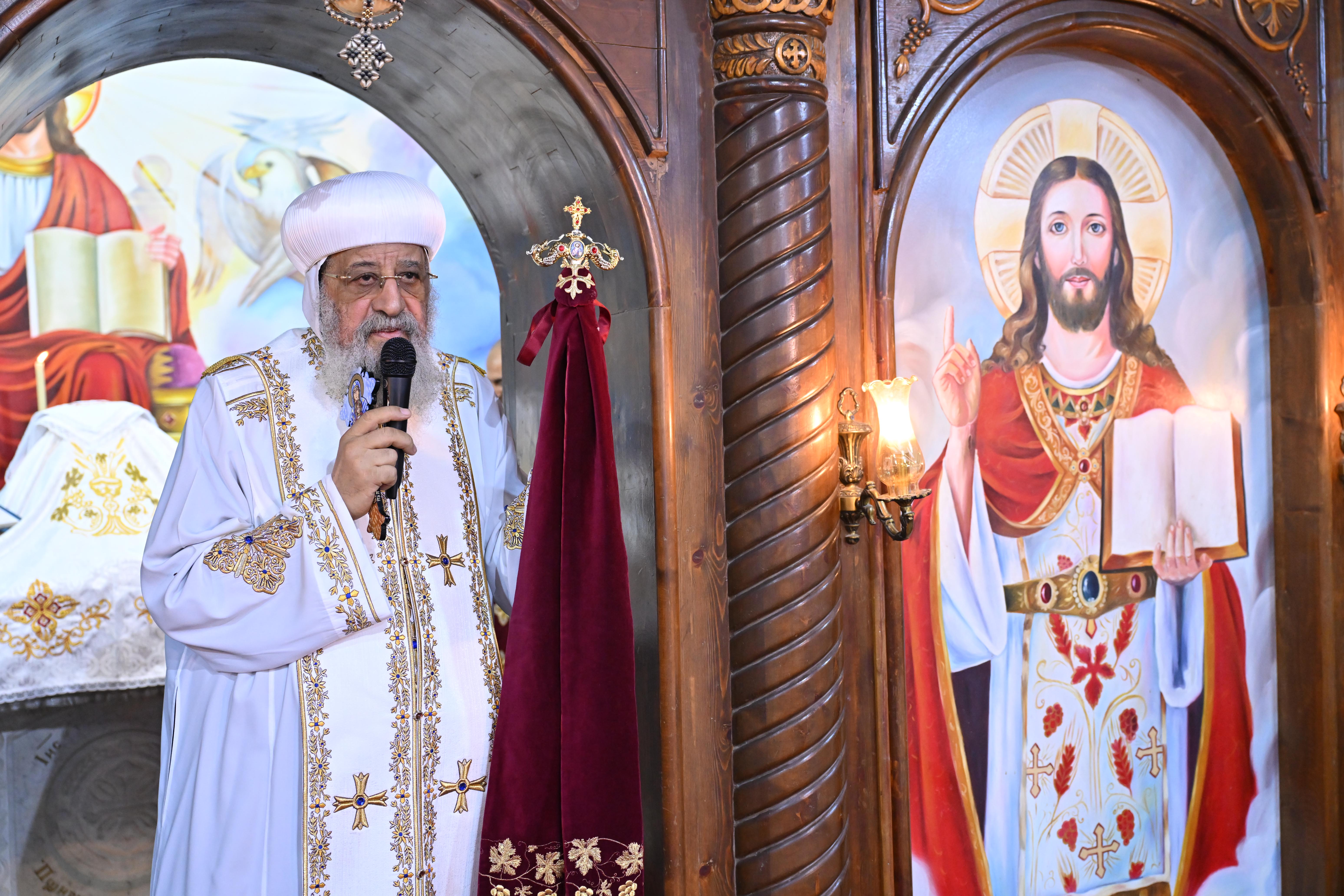 جانب من عظة قداسة البابا جانب من عظة قداسة البابا