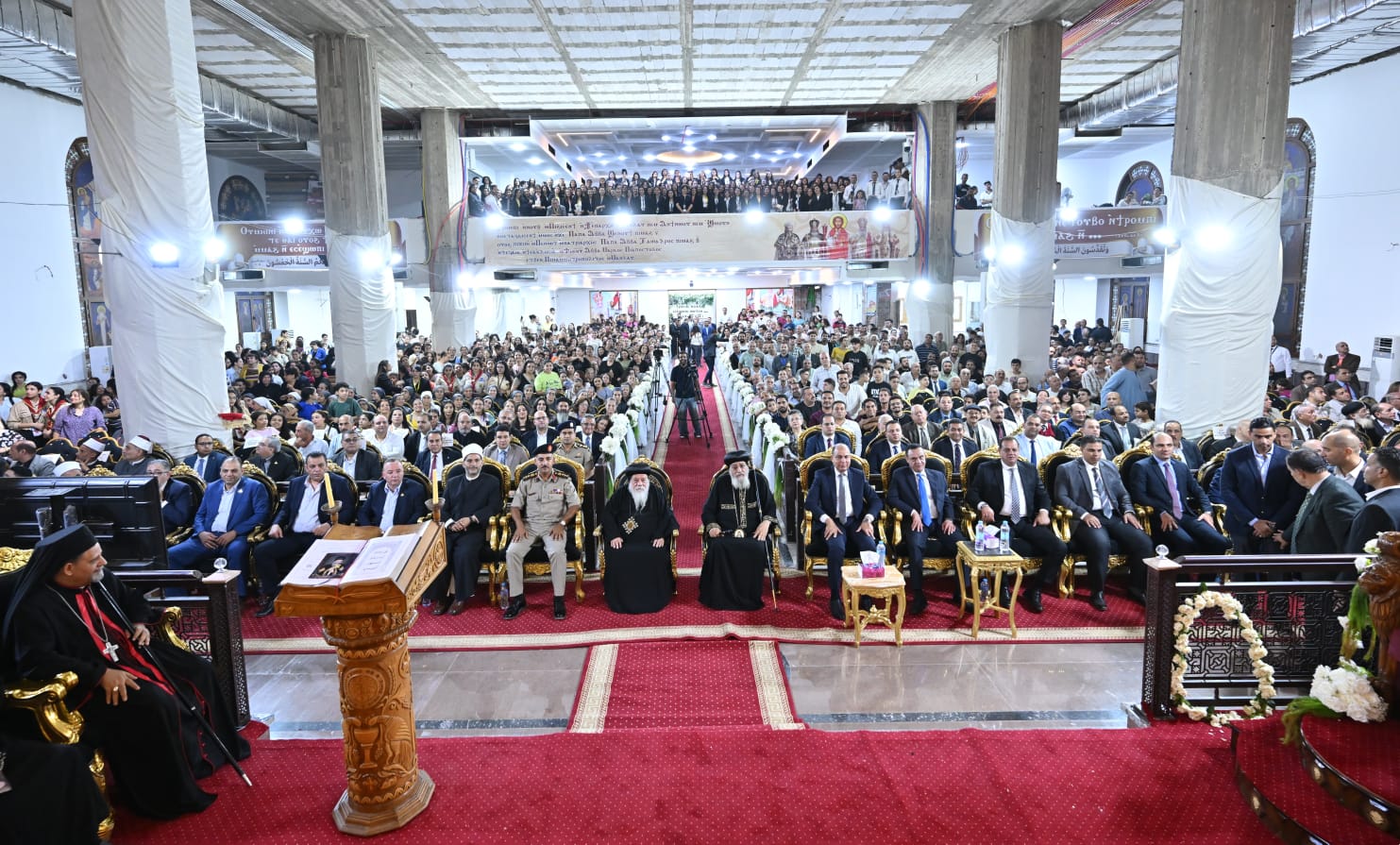 جانب من اجتماع قداسة البابا جانب من اجتماع قداسة البابا
