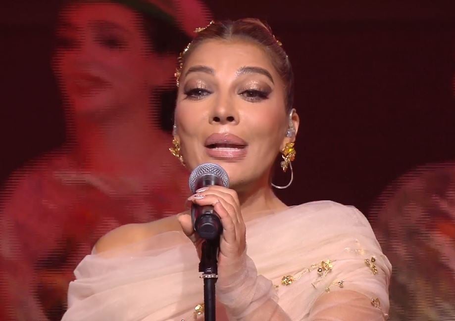 النجمة اصالة نصري من حفل سوريا