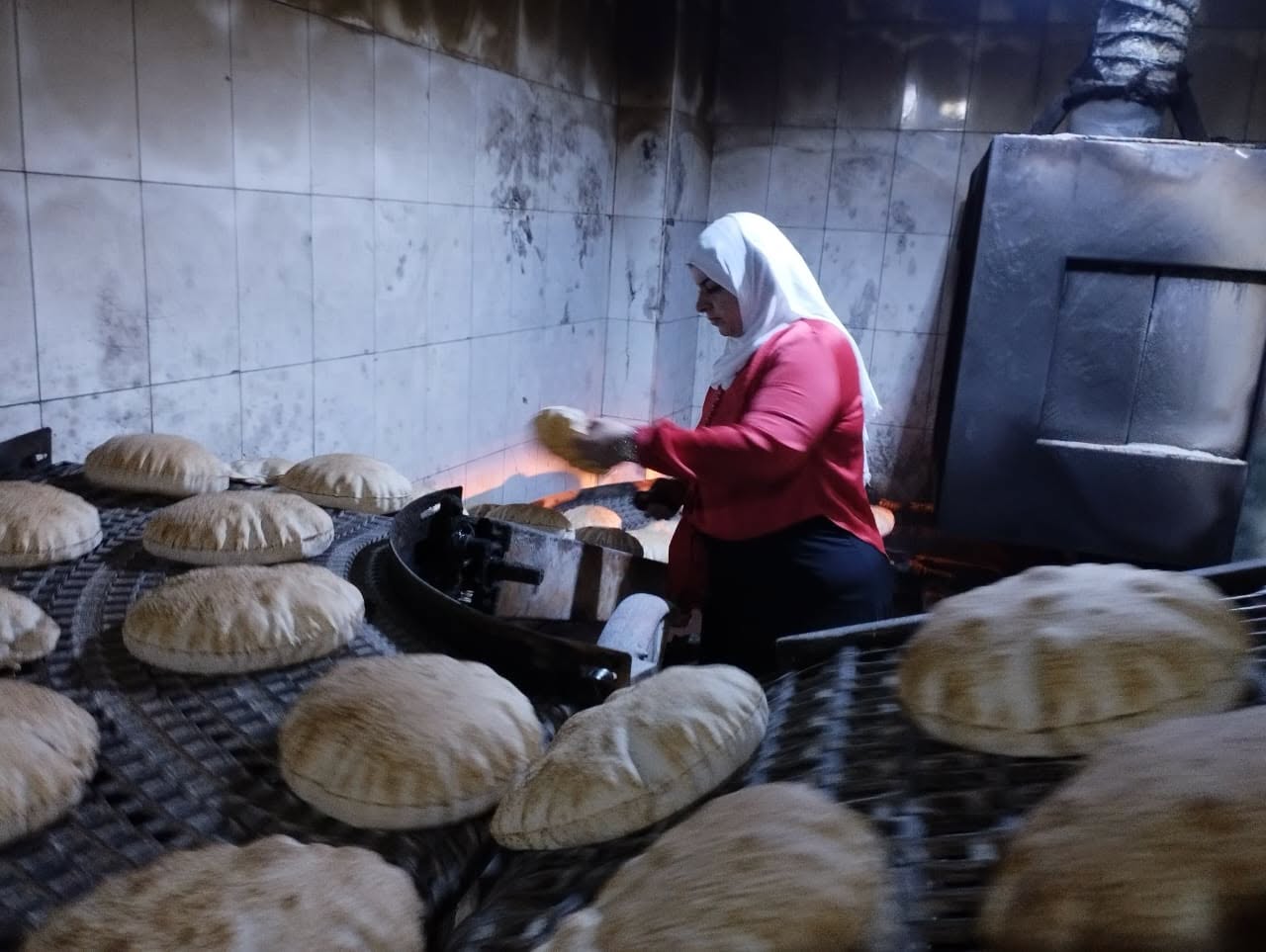 حملة تموينية على المخابز بكفر الشيخ