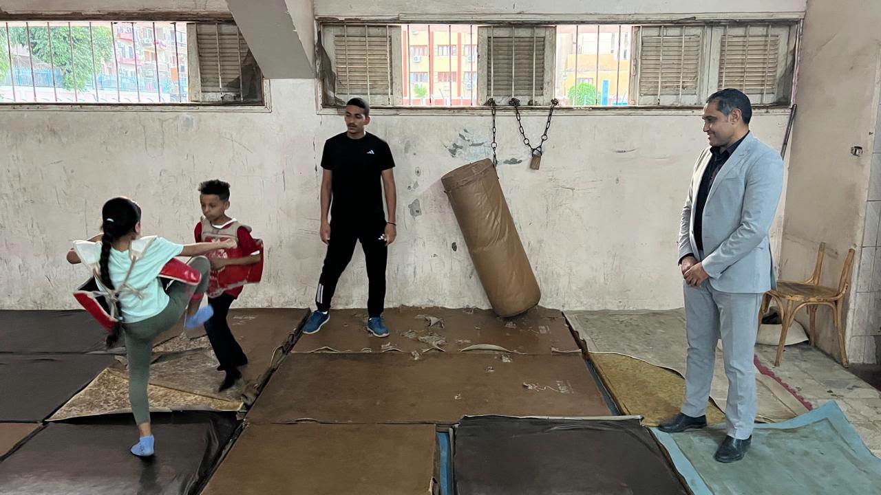 المشروعات الرياضية القومية بنادي المدينة المنورة بالأقصر