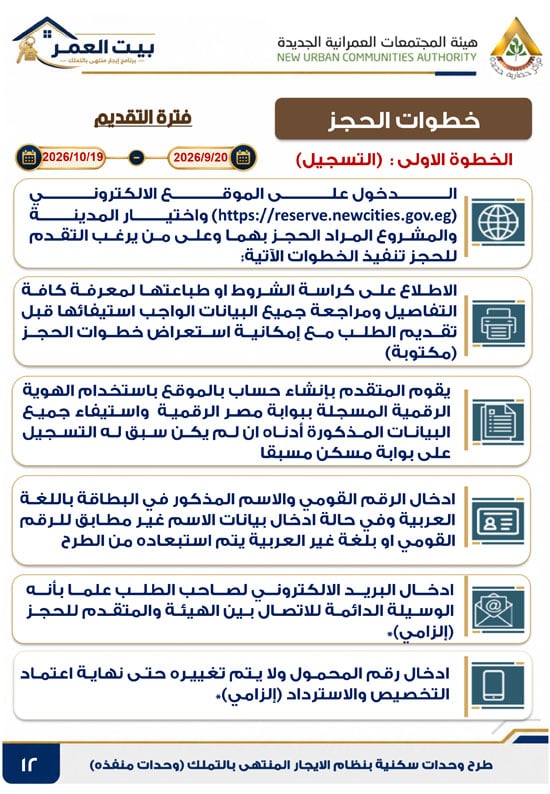 كراسه شروط الايجار التمليكى  (12)