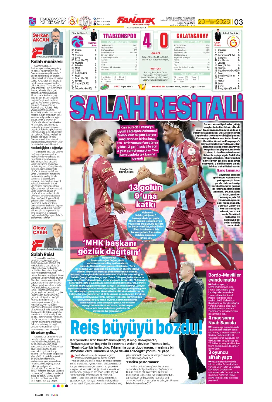 محمد صلاح حديث تركيا 