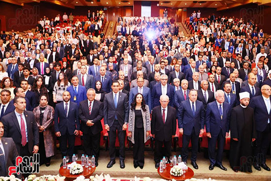 السلام الوطنى مع بدء مؤتمر الهوية الوطنية السلام الوطنى مع بدء مؤتمر الهوية الوطنية