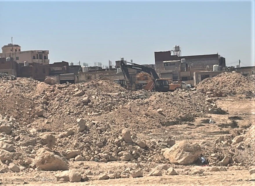 تنفيذ اعمال التمهيد لانشاء مستشفى مطروح