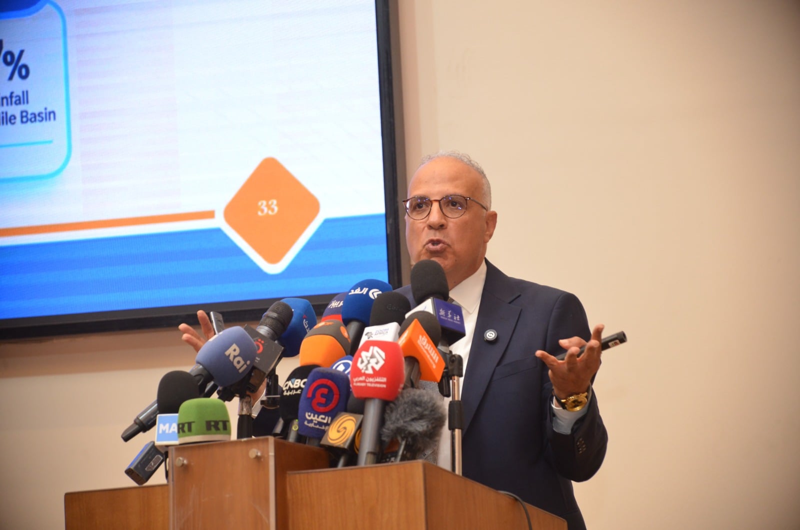 وزير الري
