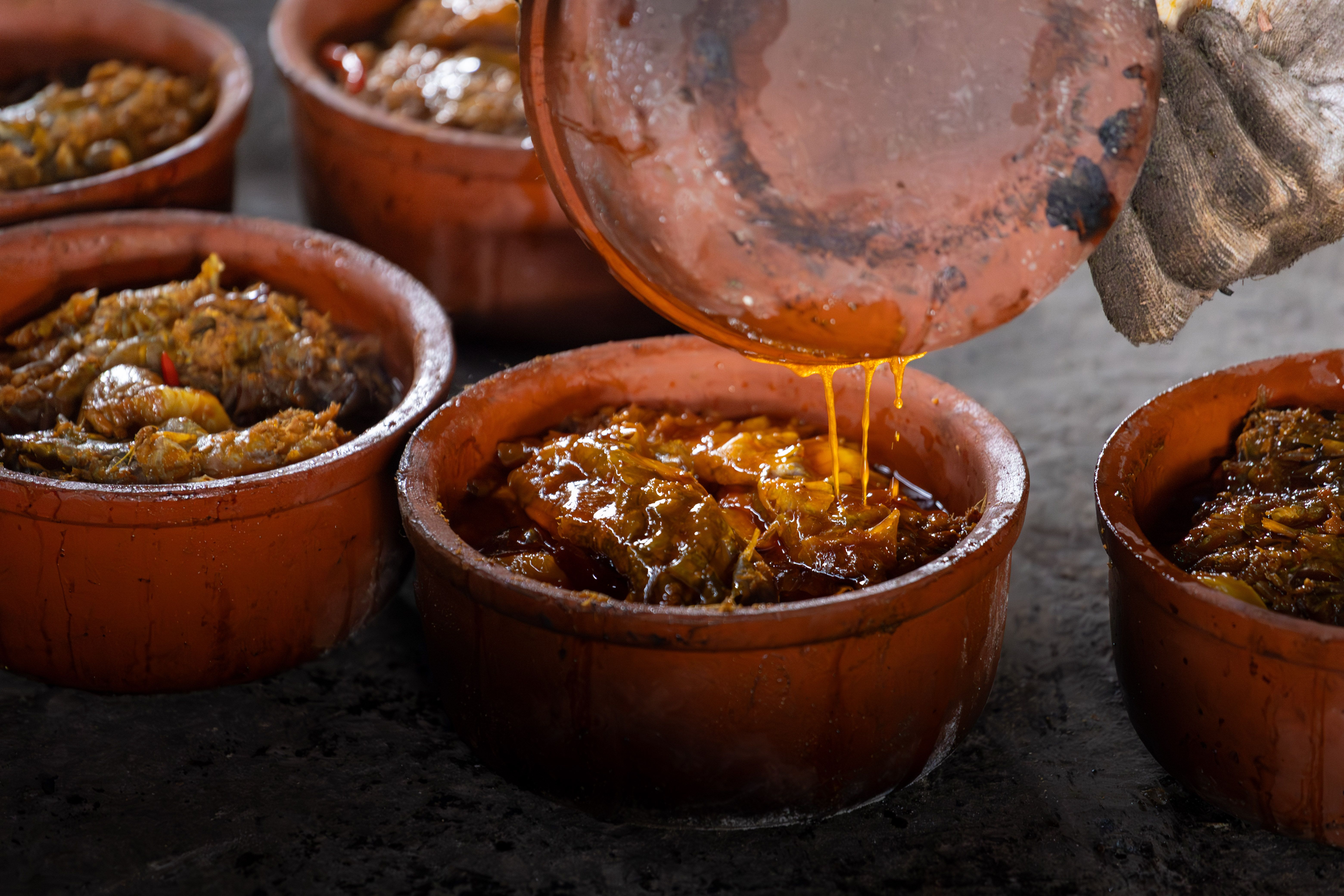 طاجن البامية طاجن البامية