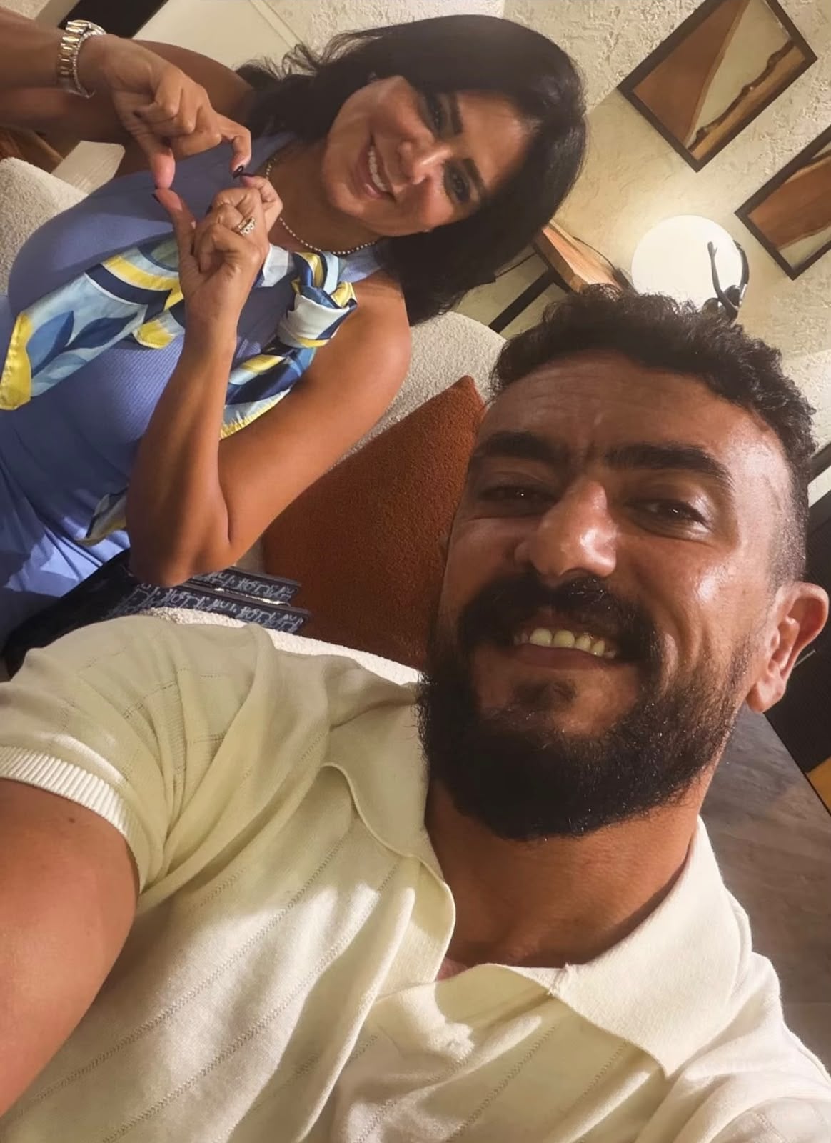 رانيا يوسف مع أحمد العوضي رانيا يوسف مع أحمد العوضي