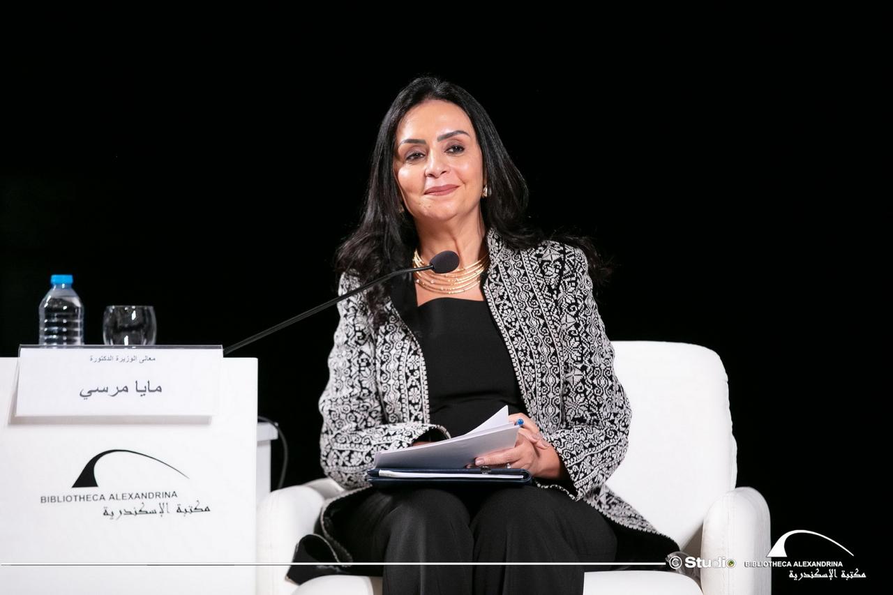 الدكتورة مايا مرسى وزيرة التضامن الاجتماعي