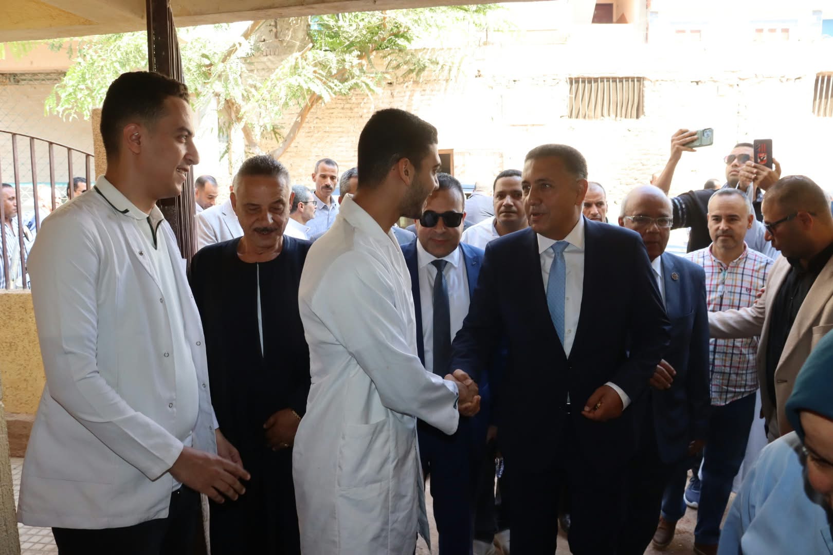 خلال الجولة على الوحدات الخدمية خلال الجولة على الوحدات الخدمية