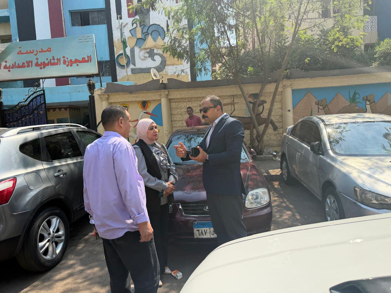 حملات ميدانية على مدارس العجوزة (3)
