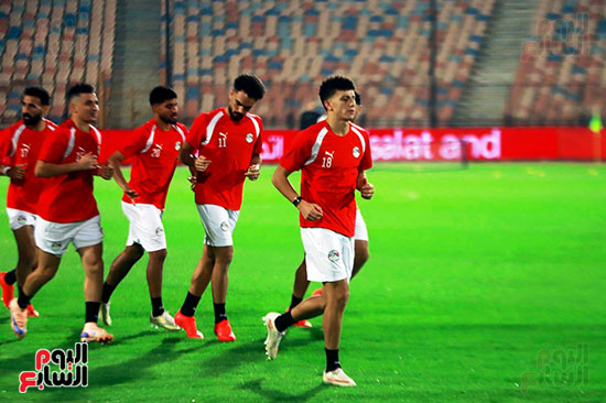 لاعبى المنتخب الوطنى