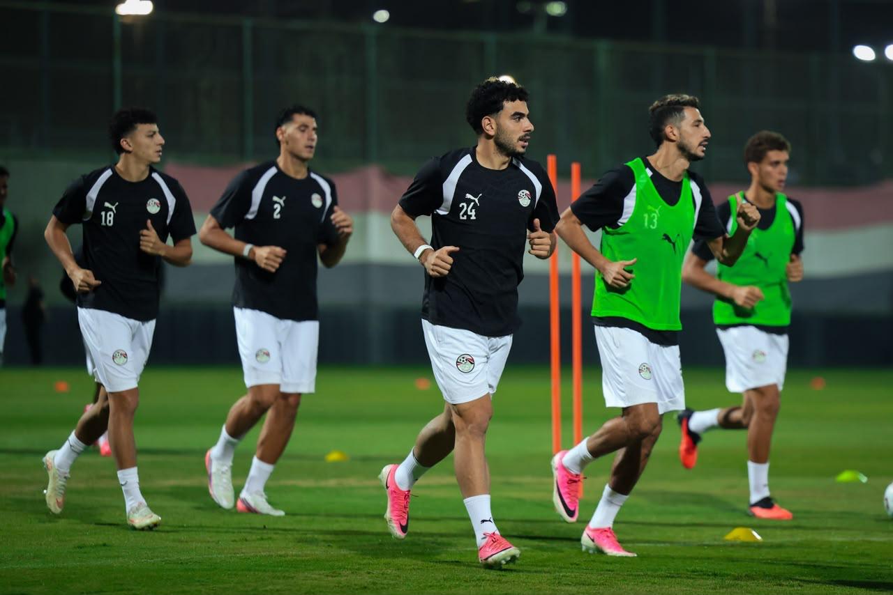 تدريب منتخب مصر استعدادا لمواجهة أنجولا (1)