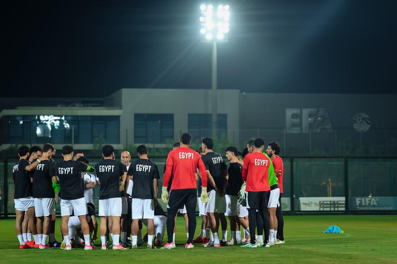 تدريب منتخب مصر استعدادا لمواجهة أنجولا (4)