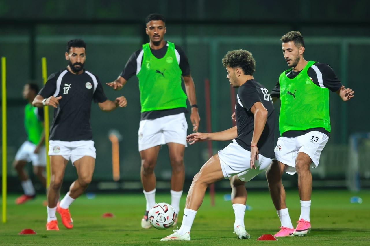 تدريب منتخب مصر استعدادا لمواجهة أنجولا (7)