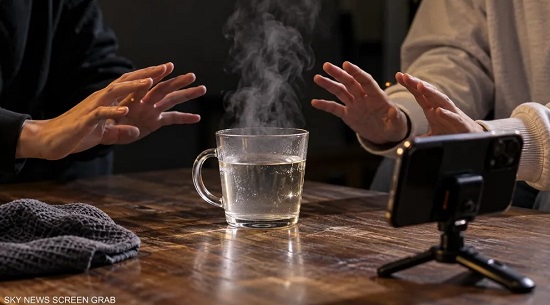 تحدى الماء المغلى تحدى الماء المغلى