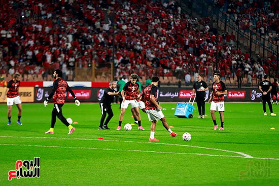 احماءات المنتخب الوطني المصري