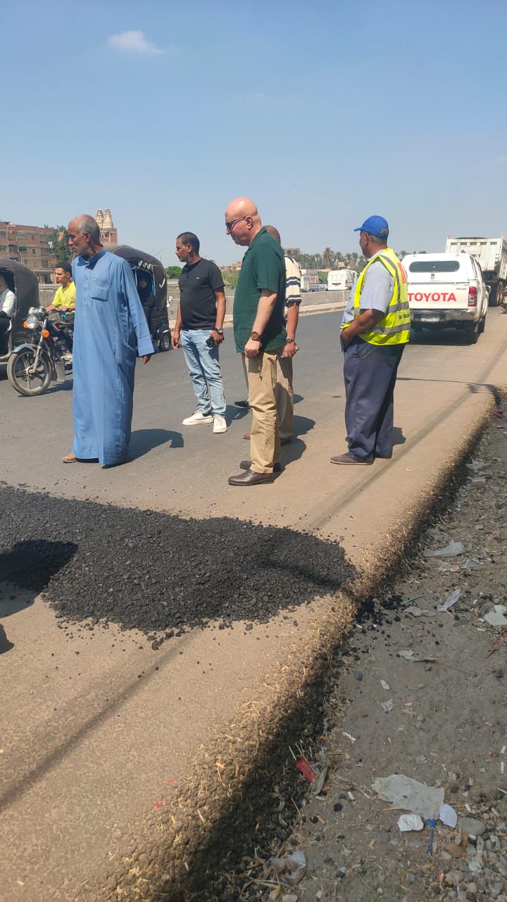 جانب من أعمال المطبات
