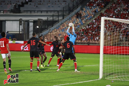 جانب من المباراة جانب من المباراة