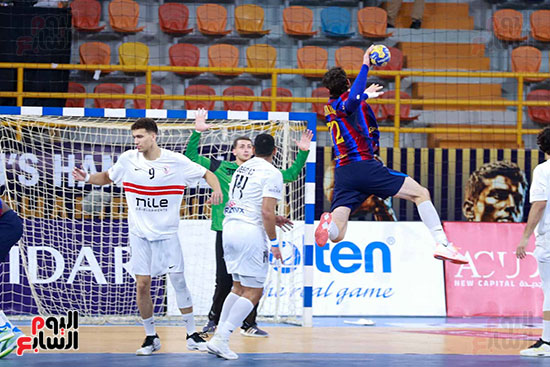 مباراة الزمالك وبرشلونة