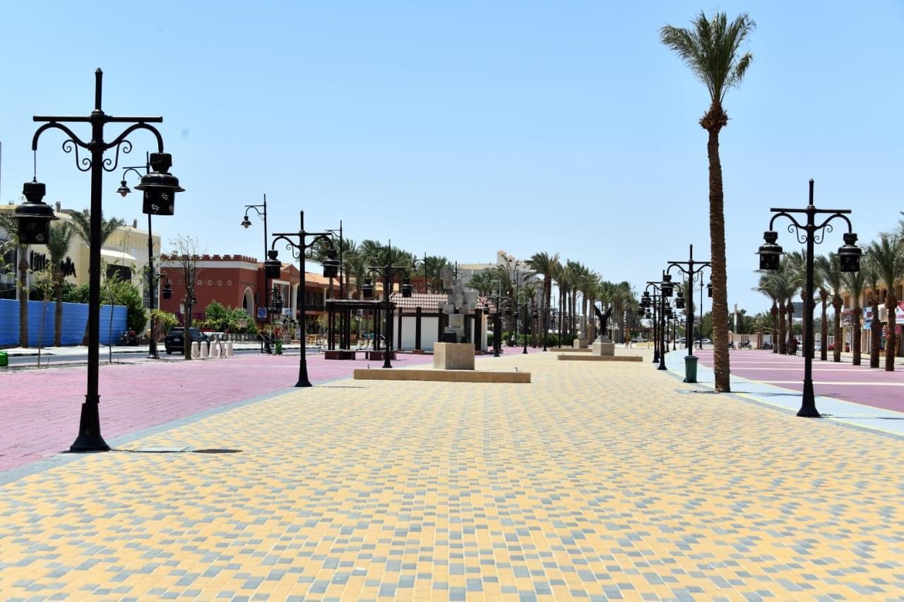 الممشى السياحى بالغردقة