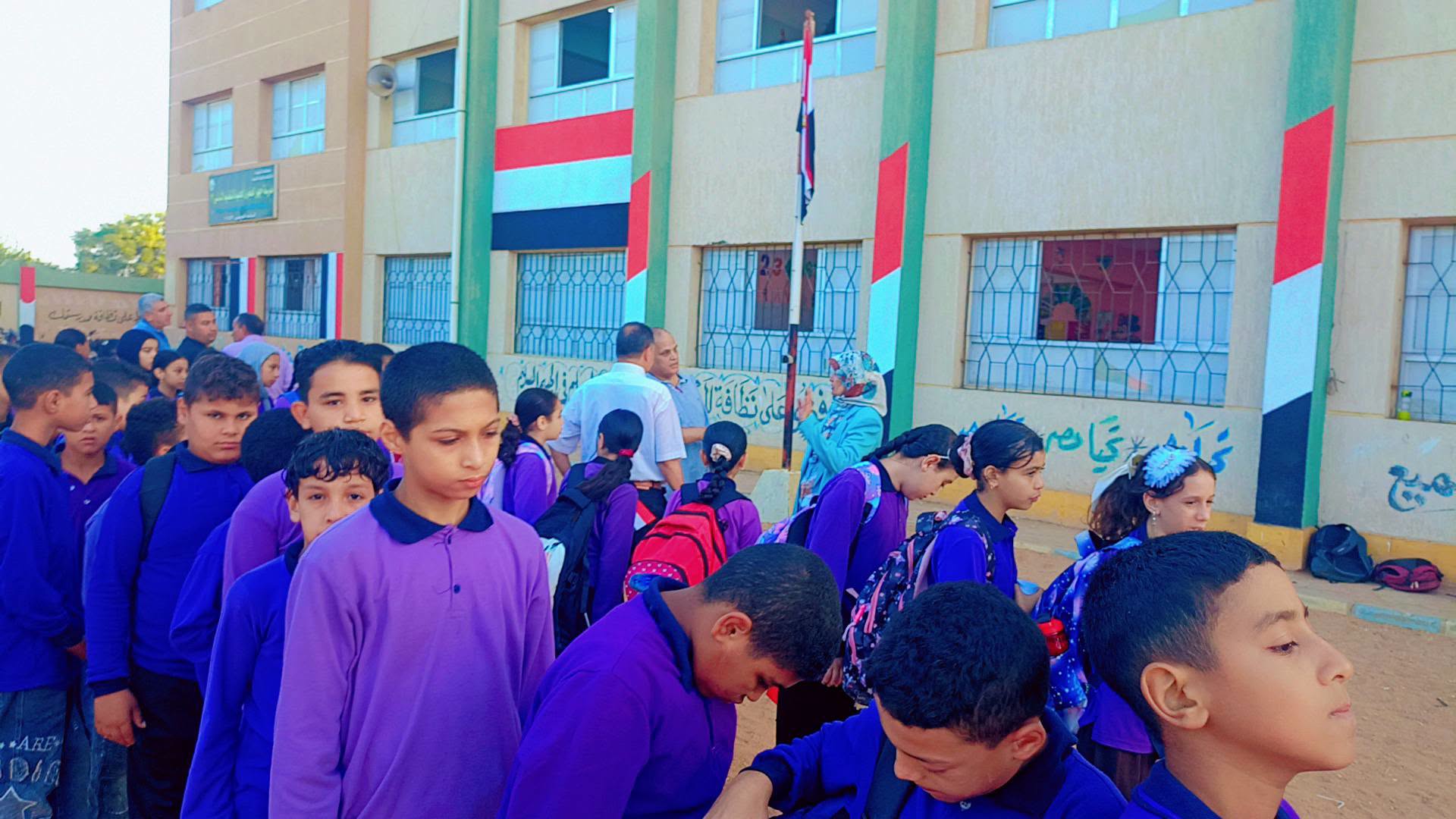 خلال متابعة المدارس خلال متابعة المدارس