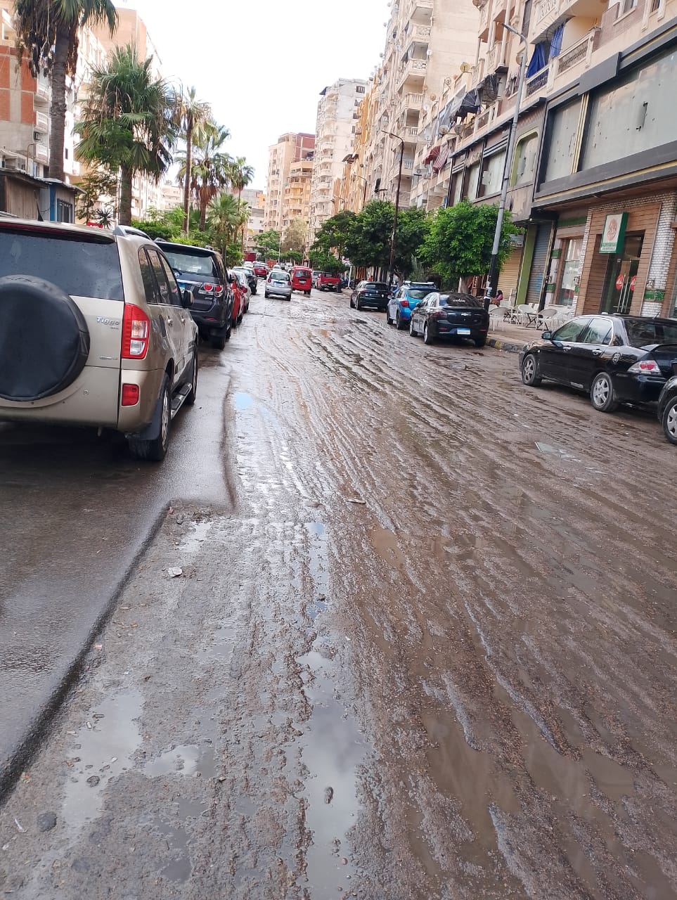 امطار متفاوتة