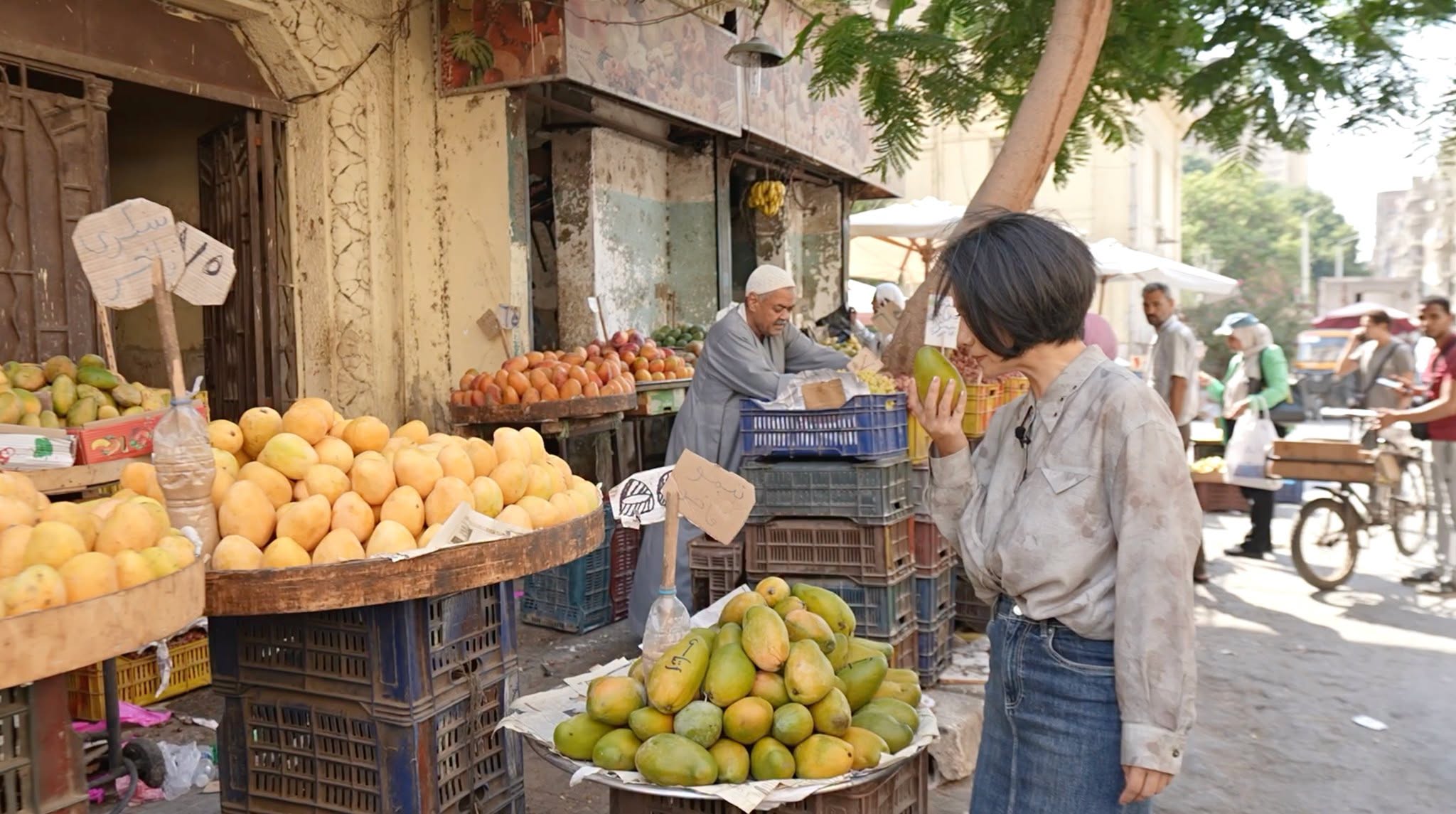 ليو شين في اسواق مصر الشعبية