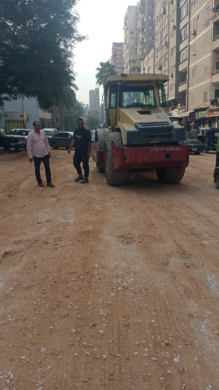أعمال تطوير ورصف في شوارع بولاق الدكرور أعمال تطوير ورصف في شوارع بولاق الدكرور