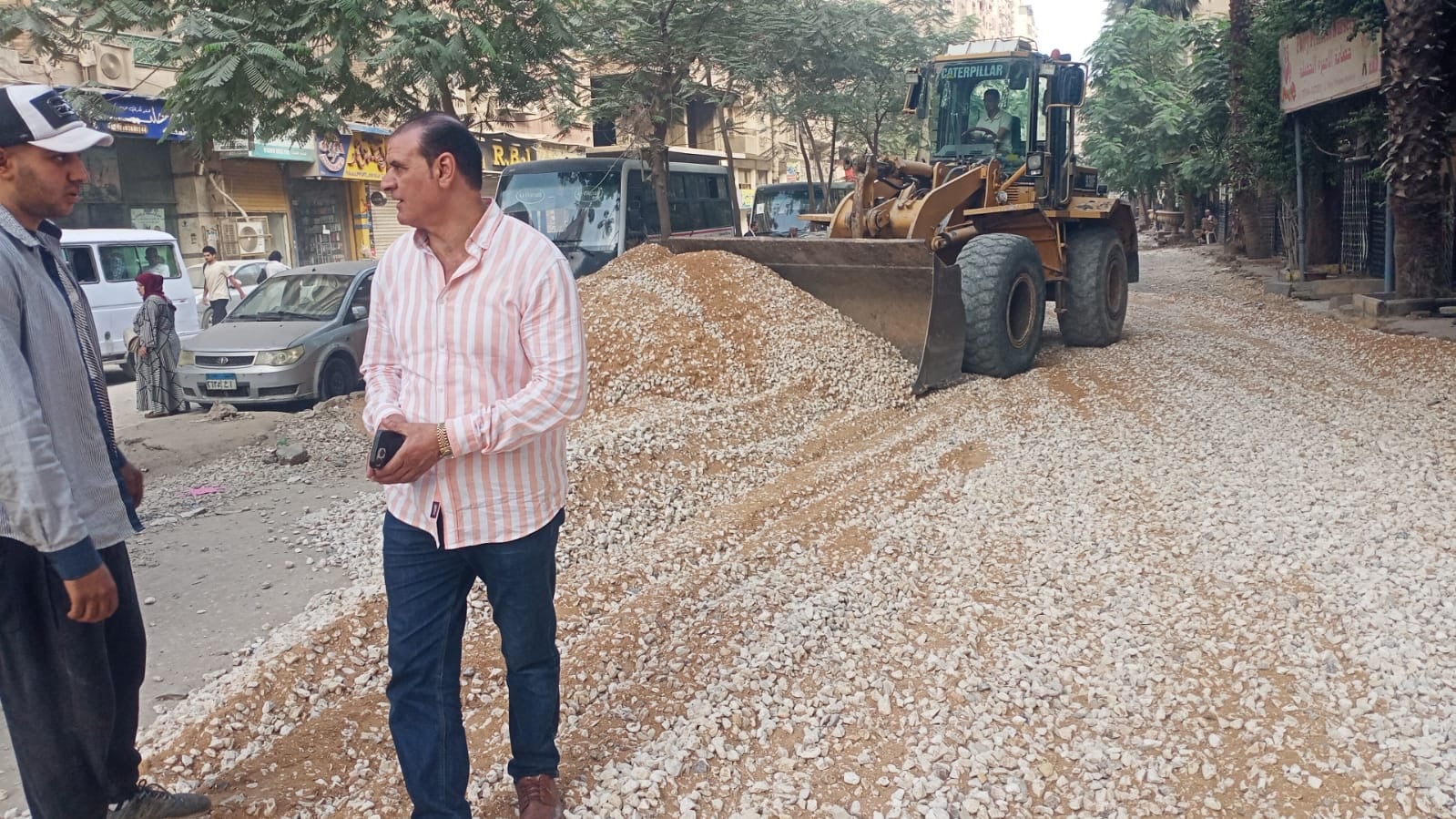 تطوير ورفع كفاءة عدد من الشوارع في بولاق الدكرور تطوير ورفع كفاءة عدد من الشوارع في بولاق الدكرور