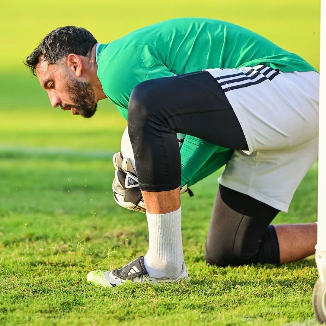 حراس فريق الشباب بفريق المصرى