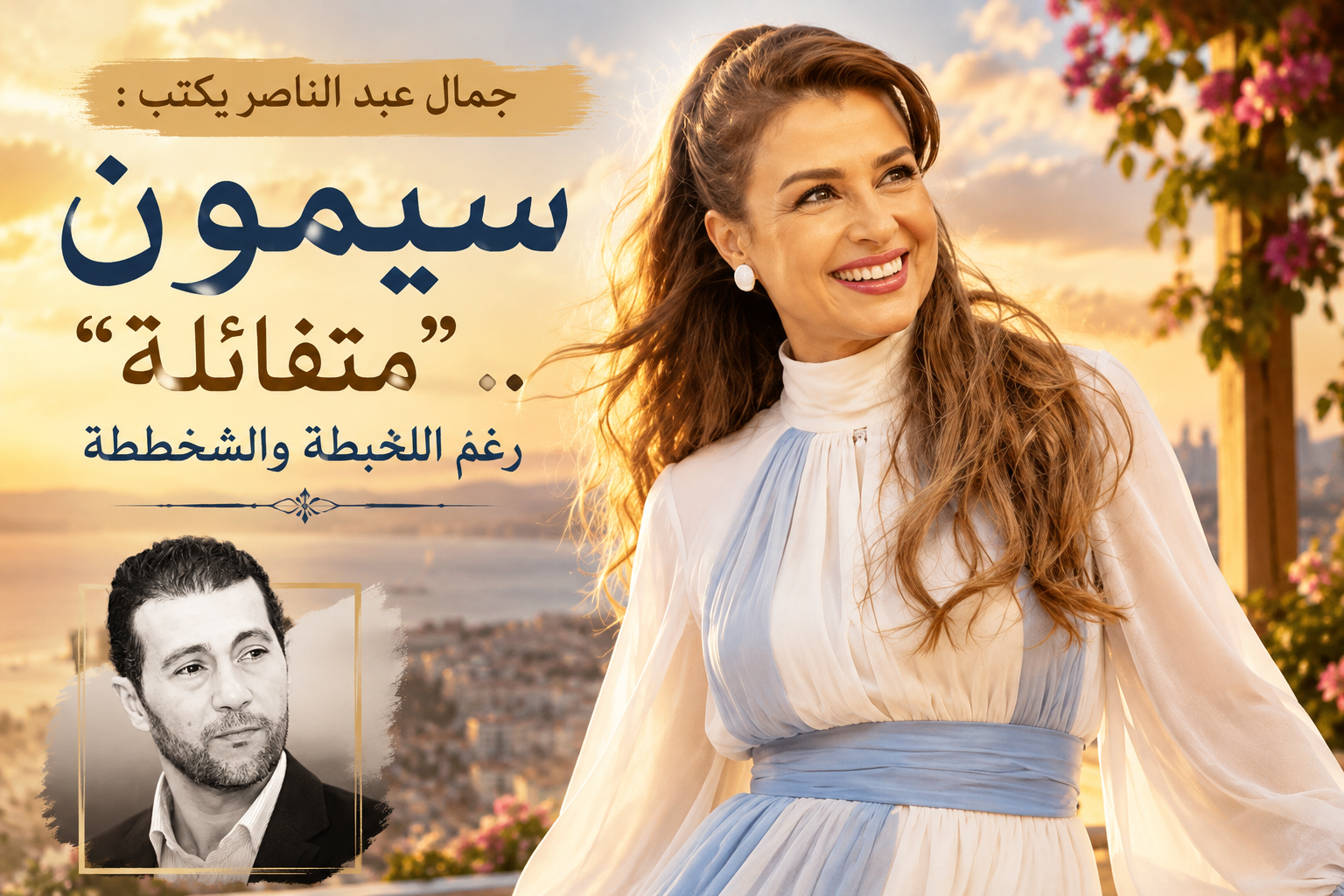 سيمون متفائلة .. سيمون متفائلة ..