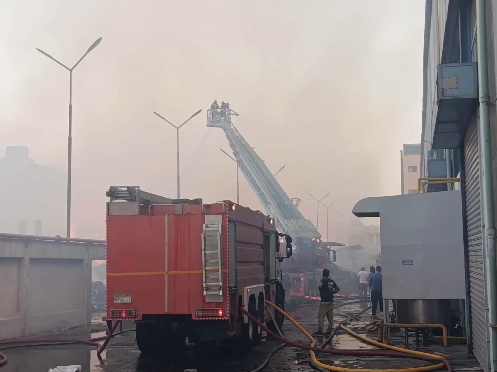 أبطال الحماية المدنية بالقليوبية