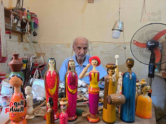 بعض-العرائس-الخشبية-من-إنتاج-العم-غالى بعض-العرائس-الخشبية-من-إنتاج-العم-غالى