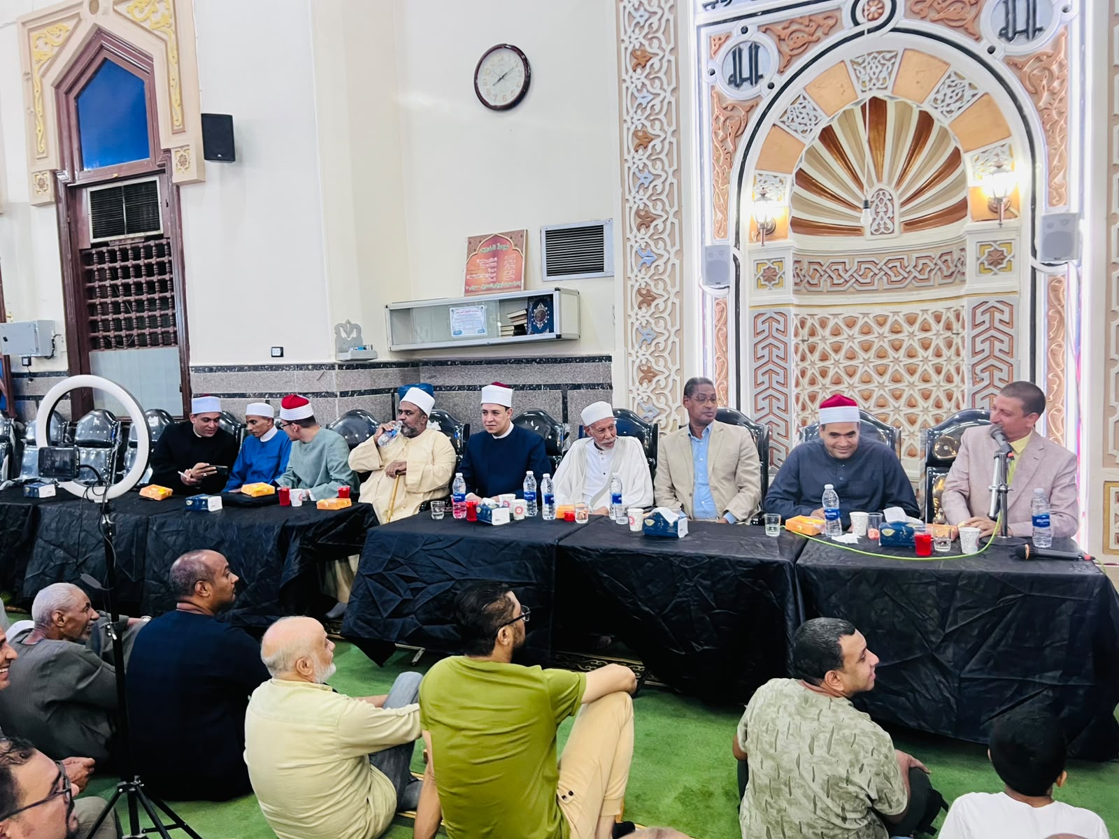 احتفالية المولد النبوي بمسجد أبو بكر الصديق