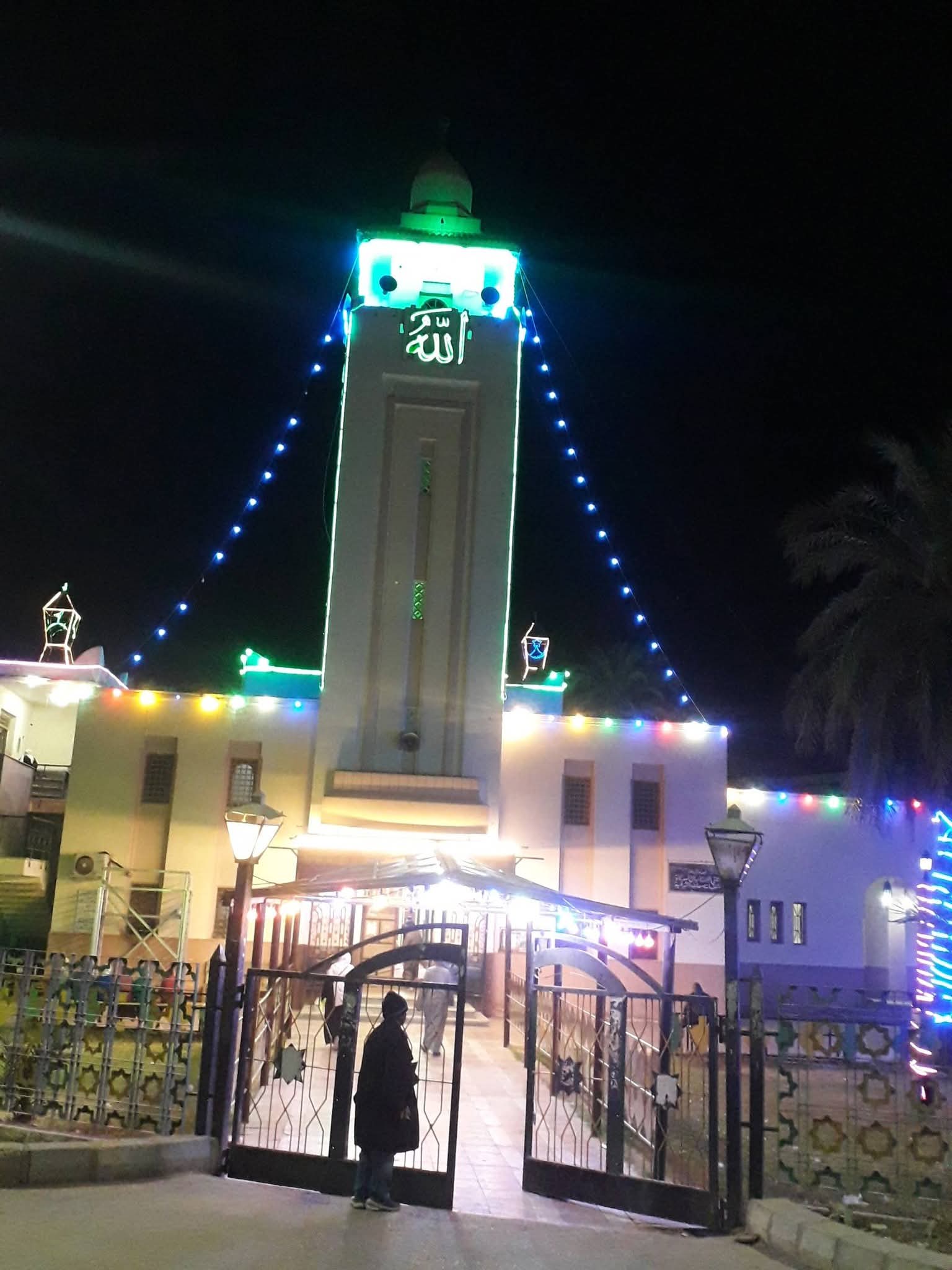 مأذنة المسجد فى رمضان