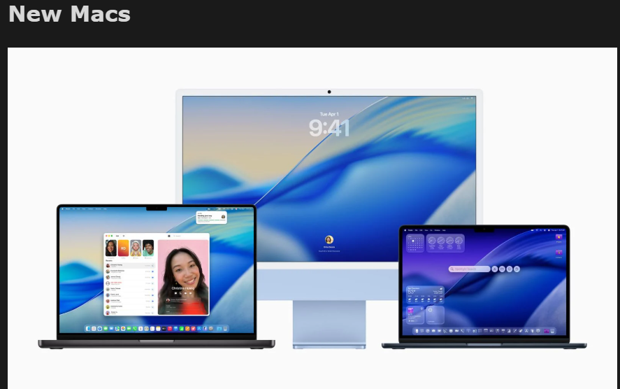 New mac 