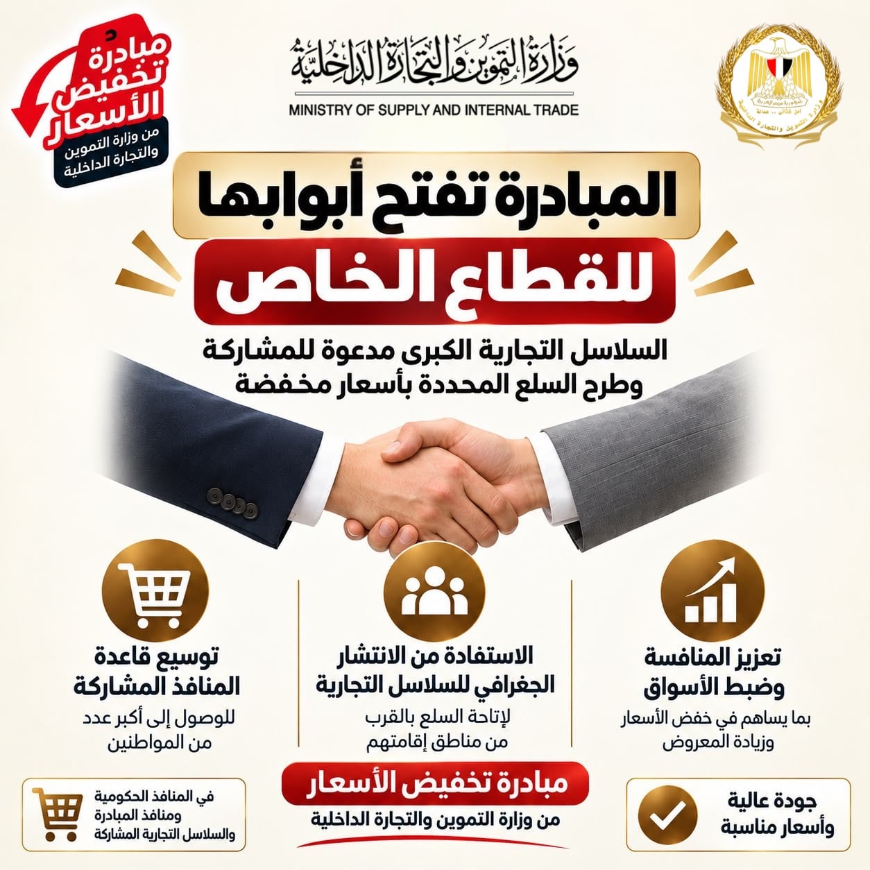 أسعار السلع الاستهلاكية بالمنافذ