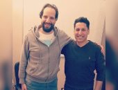 أحمد أمين والملحن محمد راجح أحمد أمين والملحن محمد راجح